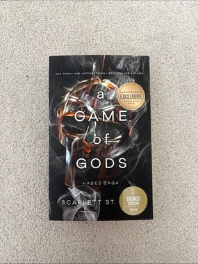 B&N A Game of Gods SIGNED by Scarlett St. Clair